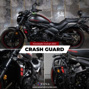 Crash Guard Texture Matt Black For Kawasaki Vulcan 650