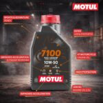 Motul 7100 4T 10W50 100% Synthentic (1L) - Image 2