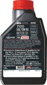Motul 7100 4T 10W50 100% Synthentic (1L) - Image 3