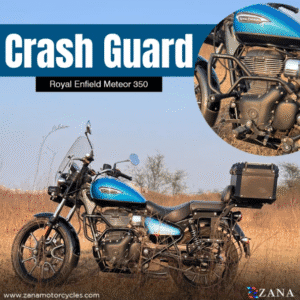 Crash Guard With Slider Texture Matt Black