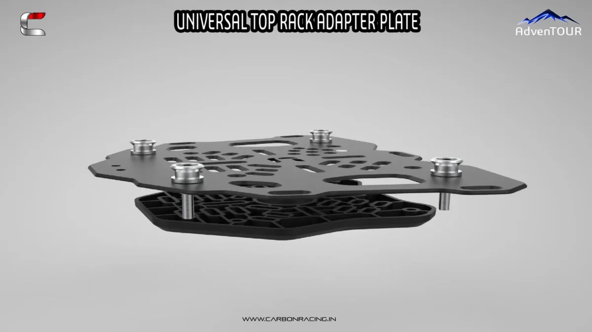 Universal Top Box Mounting Kit+Top Rack Plate Motoblazer