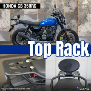 Honda 350RS Top Rack With Plate