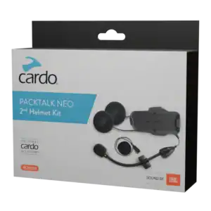 Cardo Accessory - Packtalk Neo 2nd Helmet Kit - Sound by JBL