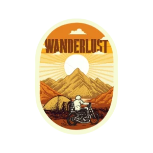 Wanderlust Sticker