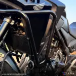 Zana Upper Fairing Guard for Honda NX500 E-Clutch Version (Black) - Image 14