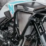 Zana Upper Fairing Guard for Honda NX500 E-Clutch Version (Black) - Image 9