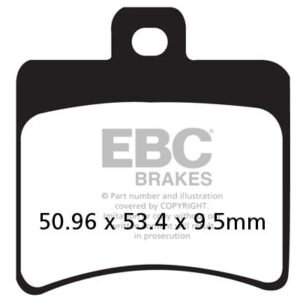 FA298 Organic Break Pad(Rear) - EBC Brakes