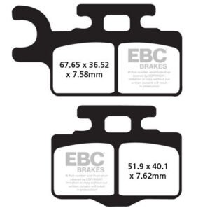 FA302R Fully Sintered Brake Pad(Front) - EBC Brakes