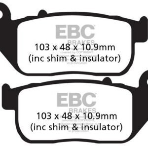EBC Brakes FA381 Organic (front)