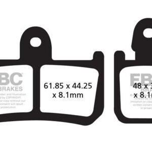 FA442/4 Organic Break Pad(Front) - EBC Brakes