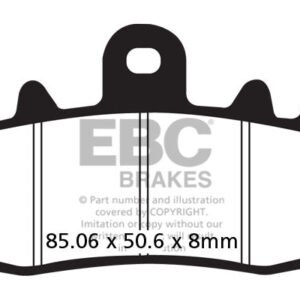 FA181HH Fully Sintered Brake Pad(Front) - EBC Brakes