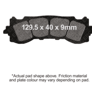 FA717HH Fully Sintered Brake Pad(Front) - EBC Brakes