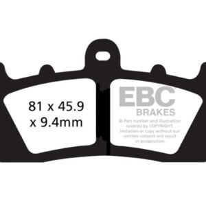 FA613HH Fully Sintered Break Pad(Front) - EBC Brakes