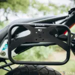 Zana- Roadster-Saddle stay with Exhaust Shield with Jerry can Mount For Honda NX500 E-Clutch Version - Image 9