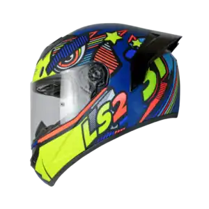 FF352 Rookie Khan Matt Navy Blue HI Viz Yellow