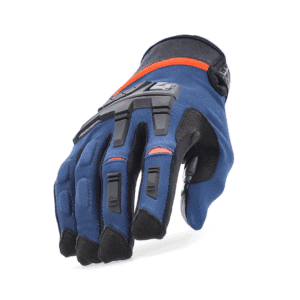 X-Enduro Gloves Blue Orange