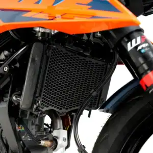 PRO Radiator Guard for KTM RC 390 / 125 / 200 '22-, Duke 125 '24- /250/390 2024,Husqvarna Vitpilen 401 '24-