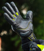 Rynox Air GT Gloves Black Hi viz Green - Image 2