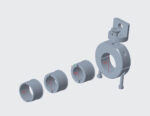 Clamps AUX Lights Round Bars (Chromed) - Image 3