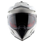 AXOR X-Cross Flash Dual Visor Helmet - White - Image 2