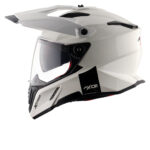 AXOR X-Cross Flash Dual Visor Helmet - White - Image 7