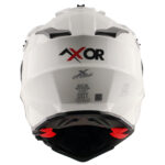 AXOR X-Cross Flash Dual Visor Helmet - White - Image 6