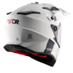 AXOR X-Cross Flash Dual Visor Helmet - White - Image 5