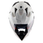 AXOR X-Cross Flash Dual Visor Helmet - White - Image 9