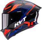 Kyt TT Revo Speeding Black Red Blue Helmet