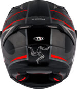 KYT Striker SV Davo Replica Red Fluo Full Face Helmet - Image 6
