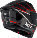 KYT Striker SV Davo Replica Red Fluo Full Face Helmet - Image 5