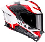 Kyt TT Revo Speeding White Red Helmet - Image 5