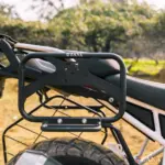Zana Roadster Saddle Stay With Jerry Can Mount (Black ) For TVS Apache RTX 300 - Image 2