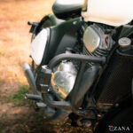 Zana Crash Guard With Puck Slider T-3 For Jawa Bobber 42 (Mild Steel, Black) - Image 6