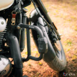 Zana Crash Guard With Puck Slider T-3 For Jawa Bobber 42 (Mild Steel, Black) - Image 4