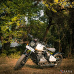 Zana Crash Guard With Puck Slider T-3 For Jawa Bobber 42 (Mild Steel, Black) - Image 3