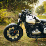 Zana Crash Guard With Slider T-2 For Jawa Bobber 42 (Mild Steel, Black) - Image 3