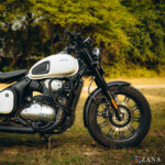 Zana Crash Guard With Slider T-2 For Jawa Bobber 42 (Mild Steel, Black) - Image 6