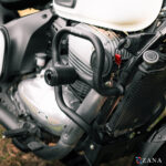 Zana Crash Guard With Slider T-2 For Jawa Bobber 42 (Mild Steel, Black) - Image 7