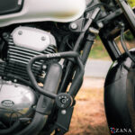 Zana Crash Guard With Slider T-1 For Jawa Bobber 42 (Mild Steel,Black) - Image 6
