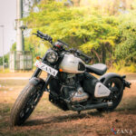 Zana Crash Guard With Slider T-1 For Jawa Bobber 42 (Mild Steel,Black) - Image 3