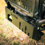 Zana Bash Plate For Jawa Bobber 42 (Aluminium, Black) - Image 4
