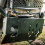 Zana Bash Plate For Jawa Bobber 42 (Aluminium, Black) - Image 3