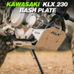 Zana Bash Plate For Kawasaki KLX 230 Aluminum,Silver