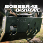 Zana Bash Plate For Jawa Bobber 42 (Aluminium, Black)