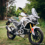 Zana Upper & Lower Crash Guard With Slider Combo (White) For TVS Apache RTX 300 Beak Version - Image 3