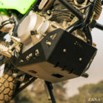 Zana Bash Plate For Kawasaki KLX 230 Aluminum, Black - Image 4