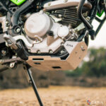 Zana Bash Plate For Kawasaki KLX 230 Aluminum,Silver - Image 4