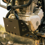 Zana Bash Plate For Kawasaki KLX 230 Aluminum, Black - Image 2