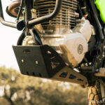Zana Bash Plate For Kawasaki KLX 230 Aluminum, Black - Image 5